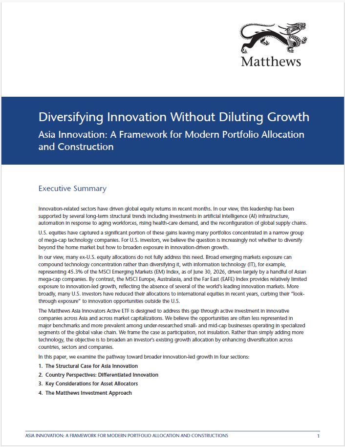 The Case for Asia Dividend Investing